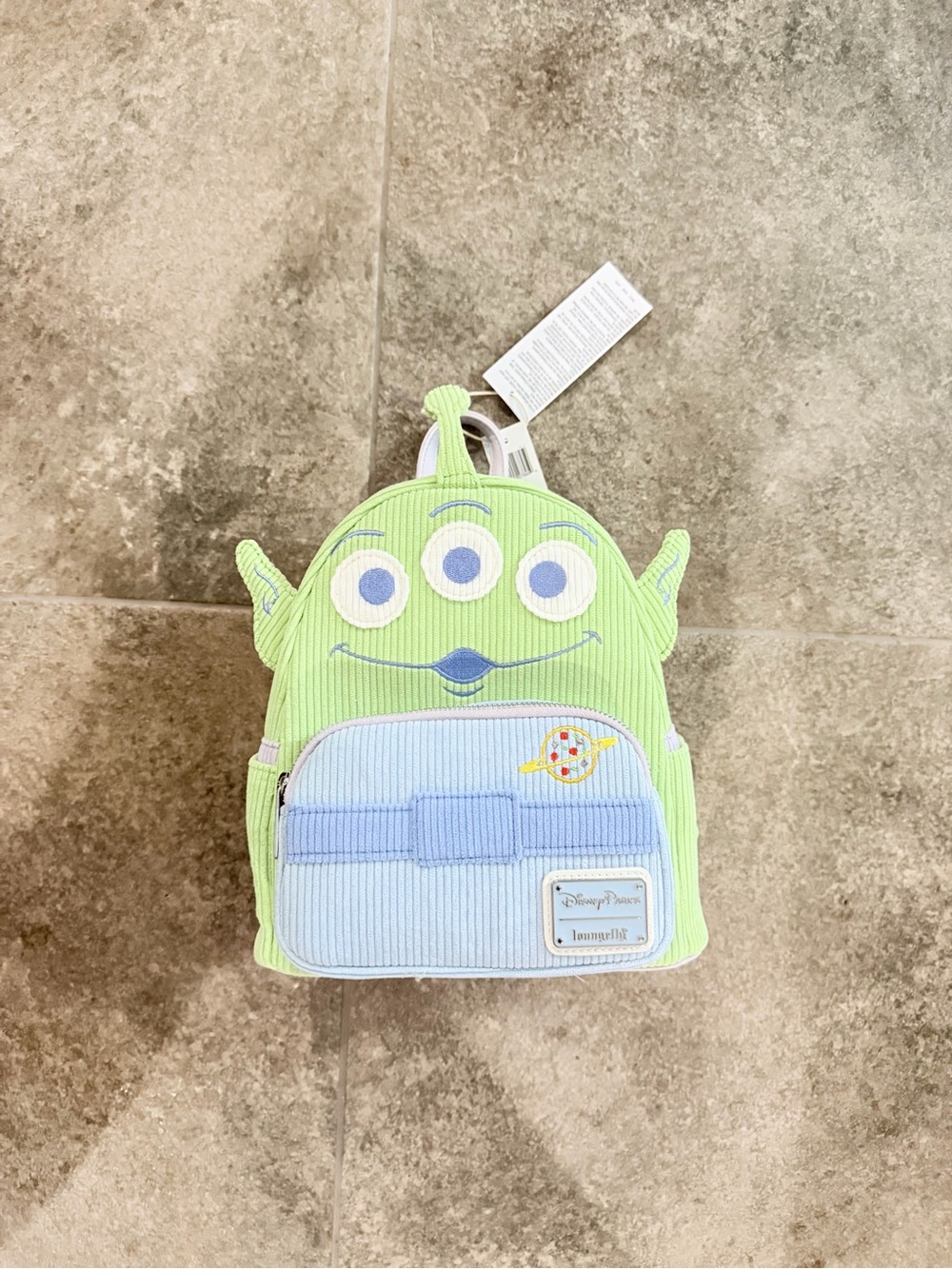 Disney Parks x Loungefly Little Green Alien backpack